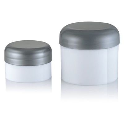 Material do colarinho PP 30 ml 50 ml recipiente cosmético frasco de creme de plástico com tampa