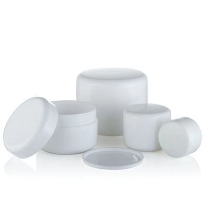 Corpo Branco 250 ml frascos de PP para Capacidade de Creme Industrial Cosméticos Material de tampa de plástico