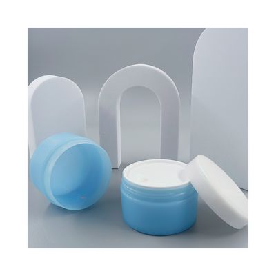 Amostra fornecida gratuitamente 15 ml frascos de plástico de camadas duplas com tampa PP Creme facial de plástico