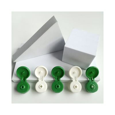 20mm 24mm 28mm Flip Cap de plástico cilíndrico redondo para garrafa não derramamento e personalizado