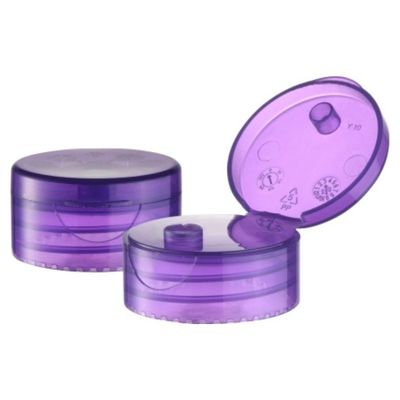 Capuz de plástico de parede dupla cilíndrica transparente de 33 mm para garrafa direta reciclável