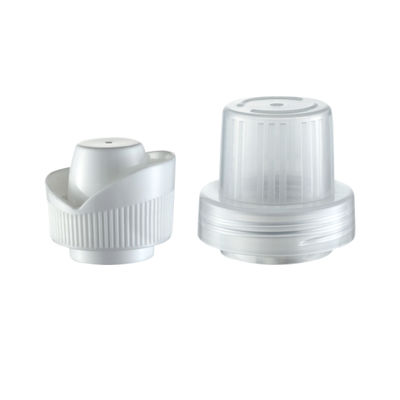 Logotipo personalizado 38mm 48mm PP plástico Lavanderia Cap Detergente para limpeza Cap garrafa