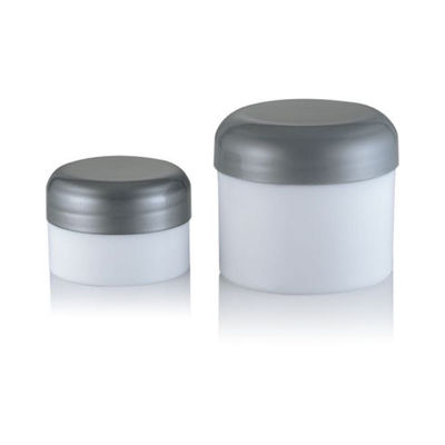 30g 50g PP Frost Body com Sliver Lid Creme Facial e Creme para Olhos frasco cosmético vazio