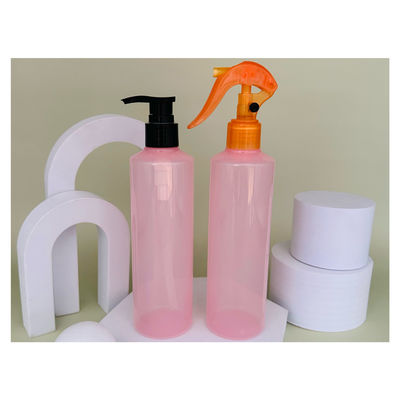 Cuidados Pessoais Industrial Popular PET rosa garrafa plástico Shampoo garrafa para condicionador de cabelo