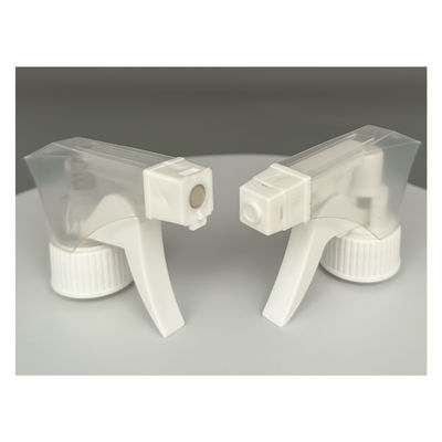 Dispensador de plástico 28/400 Spray branco transparente com 28/410 Sprayer de bomba e tamanho de fecho