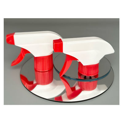 Encomenda personalizada aceita Pulverizador de pressão de bomba manual de plástico vermelho para garrafas de desinfecção