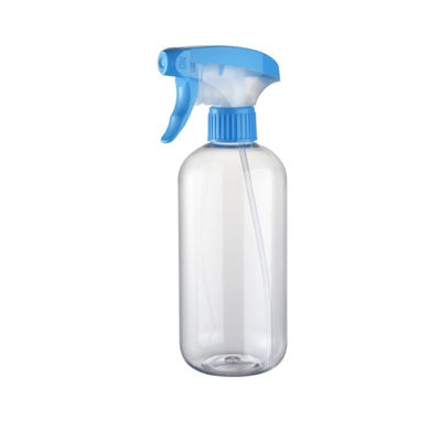 Desinfetante e vedação: garrafa de plástico PET de 500 ml com pulverizador de gatilho 28/410