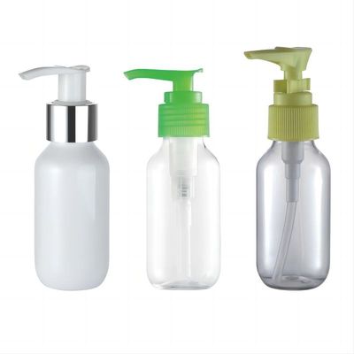 Garrafa de plástico PET de 80 ml com 24/410 Garrafa de plástico Garrafa de disco Garrafa Flip Top Cap Loção de bomba Sprayer de névoa fina