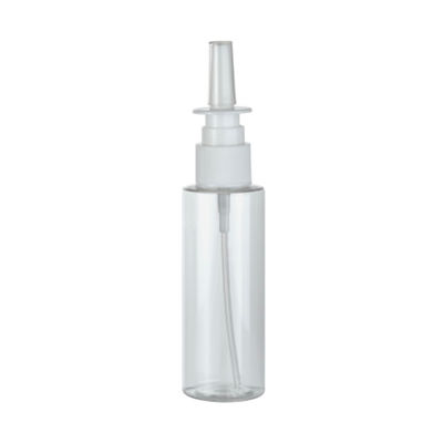 Pulverizador de bocal transparente PET garrafa de plástico de 60 ml capacidade para produtos de higiene pessoal