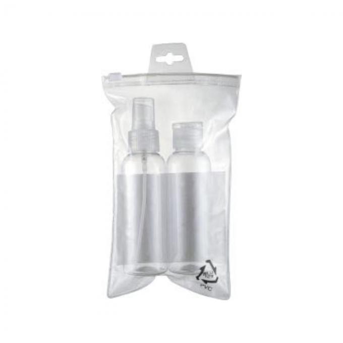 Kit de viagem de material PET para cuidados pessoais e cuidados com a pele 7