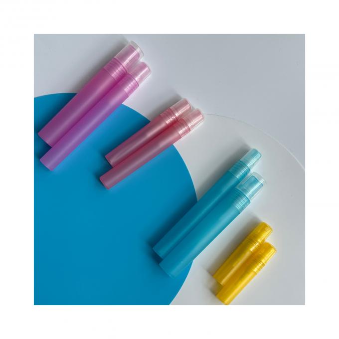 Material do corpo PP 5ml 8ml 10ml Colorido Portátil Bottle de perfume vazio recarregável Spray 0