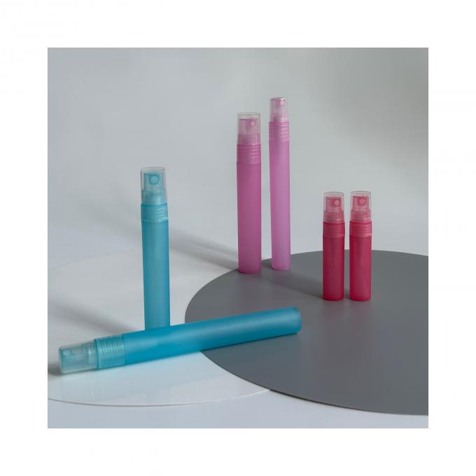 Material do corpo PP 5ml 8ml 10ml Colorido Portátil Bottle de perfume vazio recarregável Spray 5