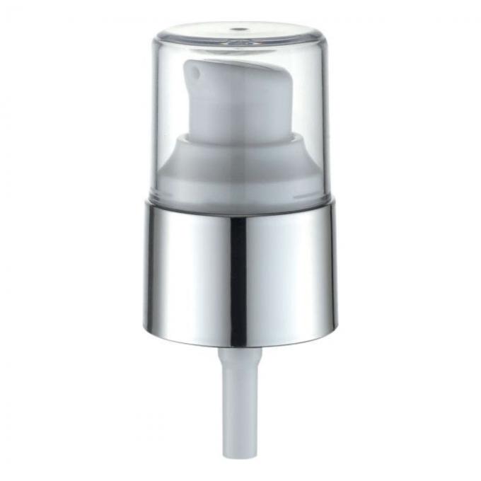 Bomba de tratamento de plástico de cobertura plana completa para cuidados com a pele Entrega rápida 18/410 Bomba de creme Spray 3