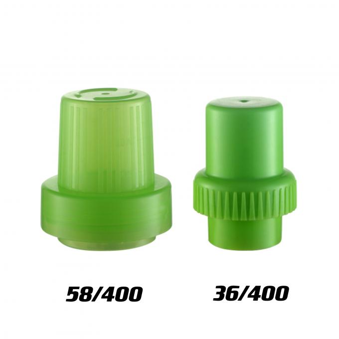 Logotipo personalizado 38mm 48mm PP plástico Lavanderia Cap Detergente para limpeza Cap garrafa 1