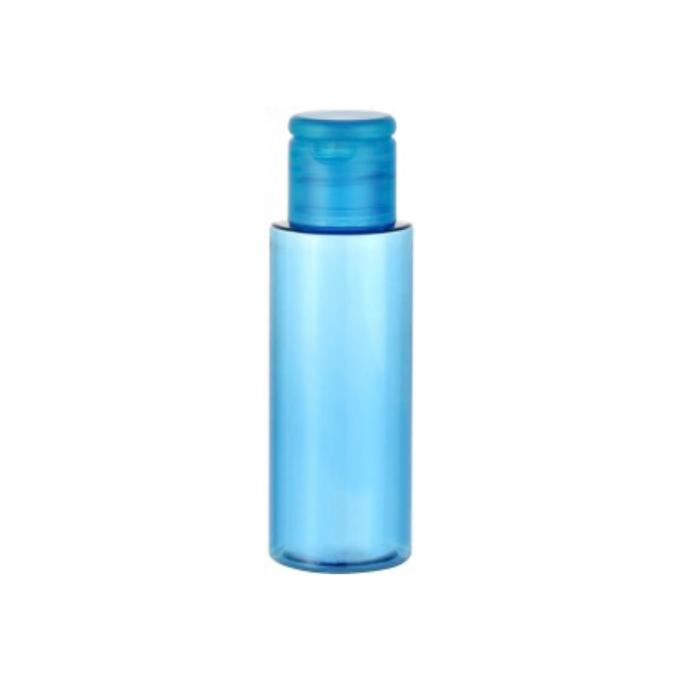 24/410 Garrafa longa com tampa de bocal 100 ml garrafa de plástico PET de cor personalizada para cuidados pessoais industrial 2