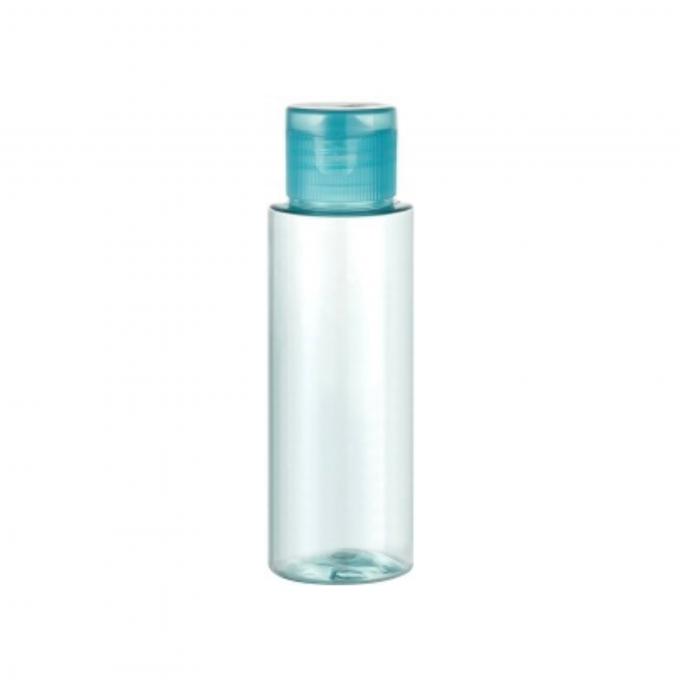 24/410 Garrafa longa com tampa de bocal 100 ml garrafa de plástico PET de cor personalizada para cuidados pessoais industrial 3